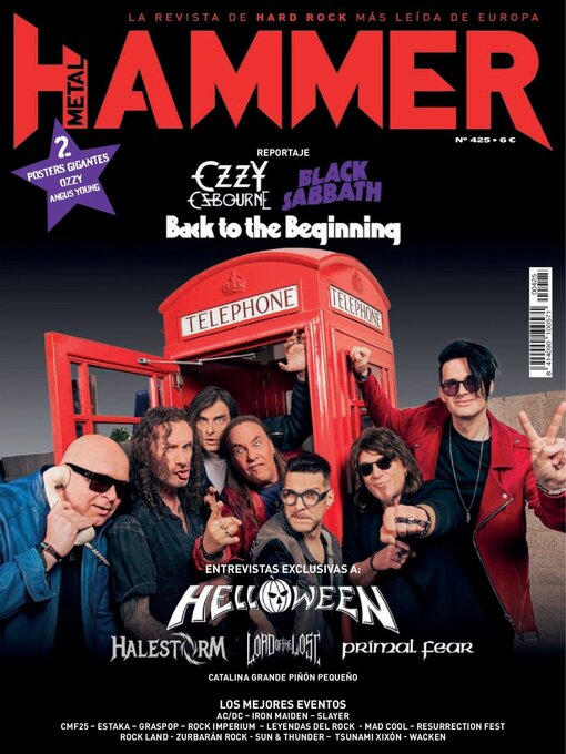 Title details for Metal Hammer by CONNECOR REVISTAS S.L. - Available